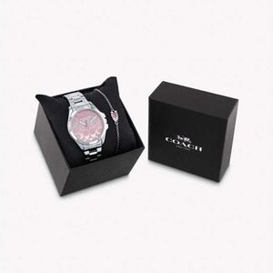 Brand new Coach Libby Watch Gift Set, 37 Mm